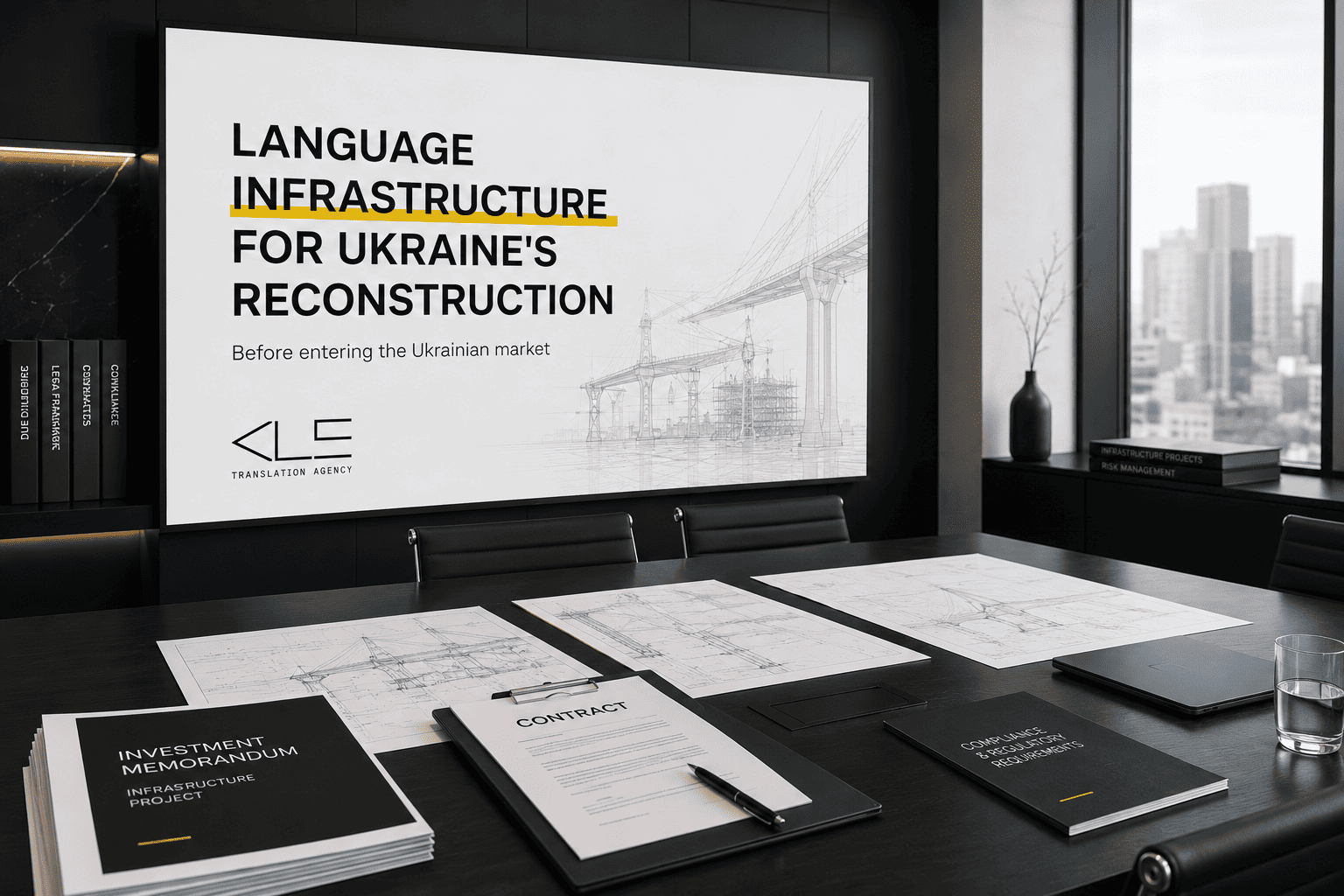 Language Infrastructure for Ukraine’s Reconstruction: What International Companies Need Before Entering the Market